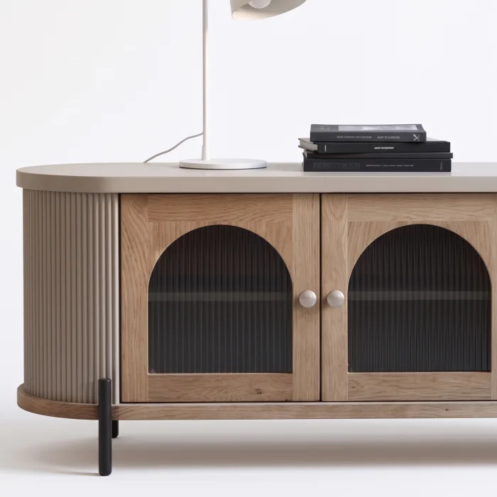 Revive Wooden TV Unit - 4