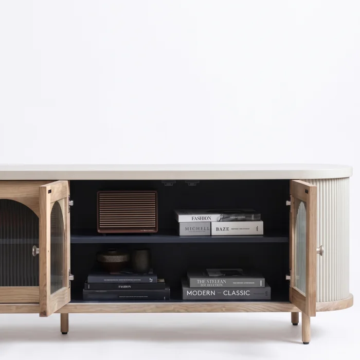 Revive Wooden TV Unit - 3