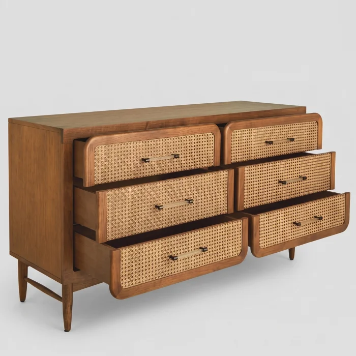 Rosaline Wooden Dresser - 3
