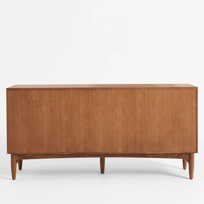 Rosaline Cane Wood Sideboard - 4