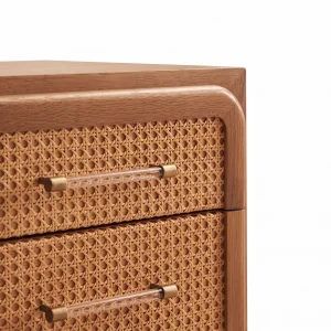Rosaline Cane Wood Sideboard - 7