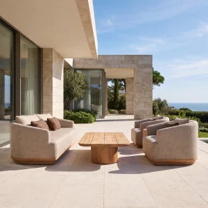 Shade Wooden Garden Seating Group - 4