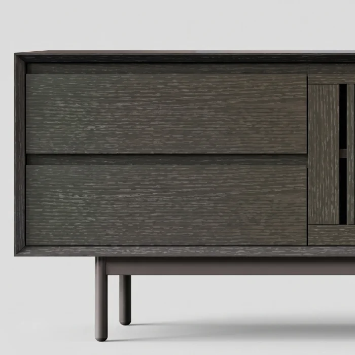 Silva Solid Wood TV Unit - 5