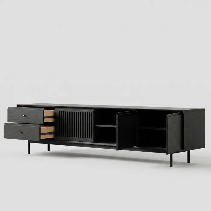 Silva Solid Wood TV Unit - 2