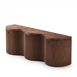 Slyvester Wood Console - 1