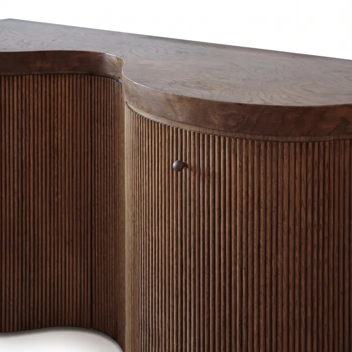 Slyvester Wood Console - 4