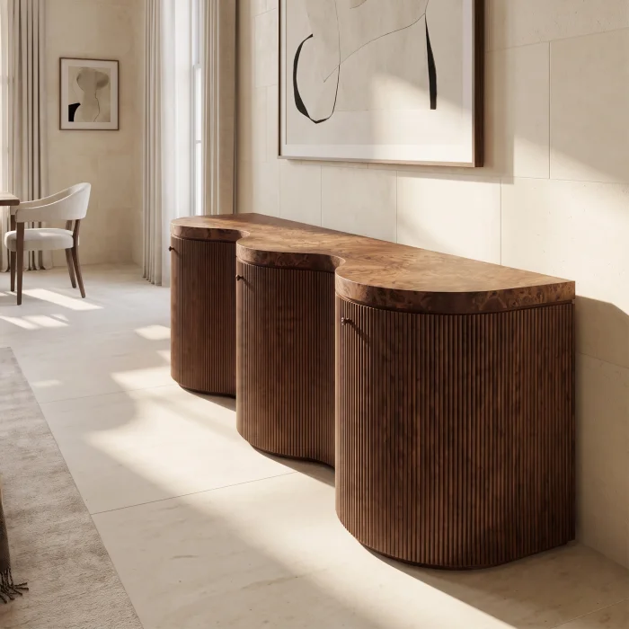 Slyvester Wood Console - 3