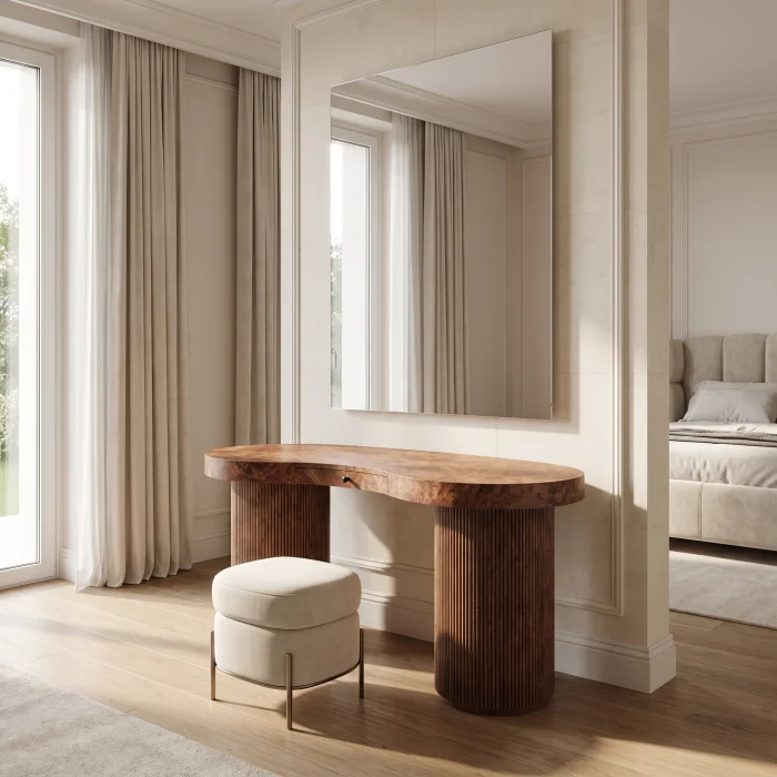 Slyvester Wood Dressing Table - 4