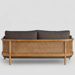 Soffy Wicker Wooden Sofa - 2