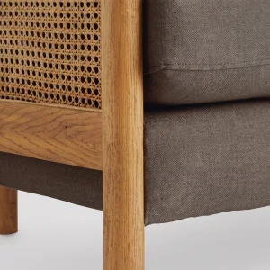 Soffy Wicker Wooden Sofa - 6