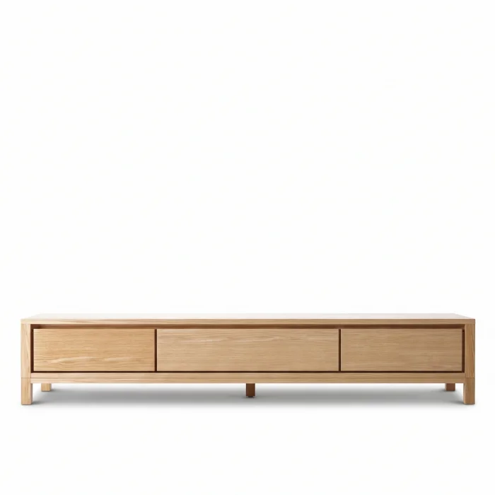 Soldre Solid Wood TV Unit - 2