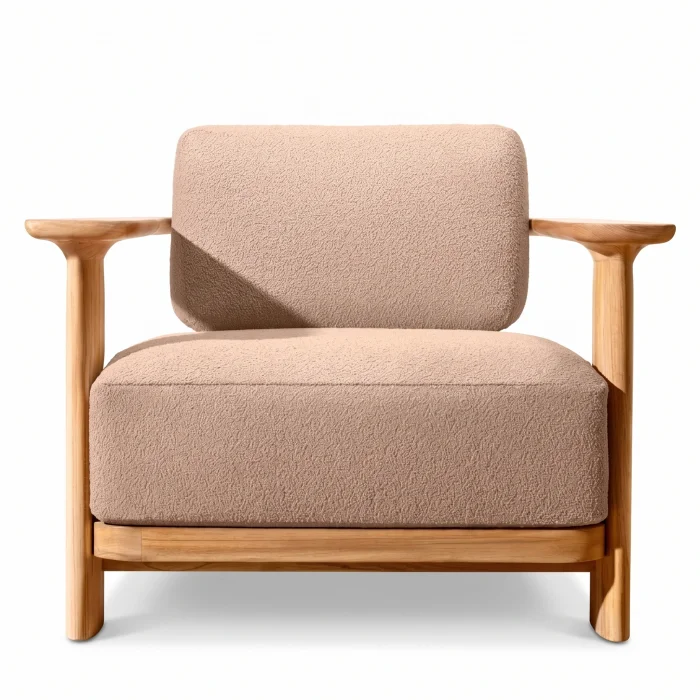 Star Wooden Garden Easy Chair - 2