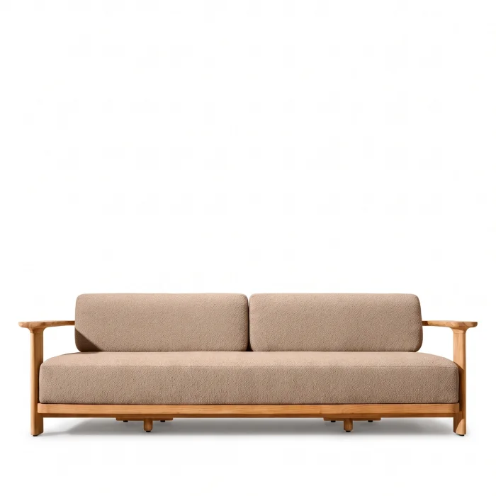 Star Wooden Garden Sofa - 2