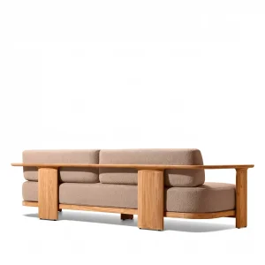 Star Wooden Garden Sofa - 4