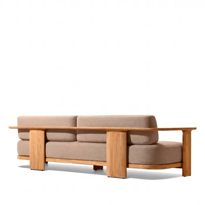 Star Wooden Garden Sofa - 4