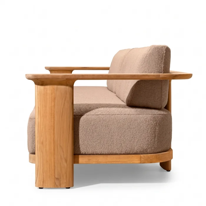 Star Wooden Garden Sofa - 5