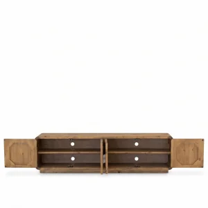 Thora Solid Wood TV Unit - 3