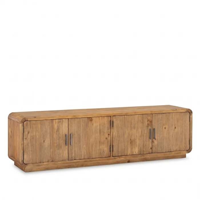 Thora Solid Wood TV Unit - 2