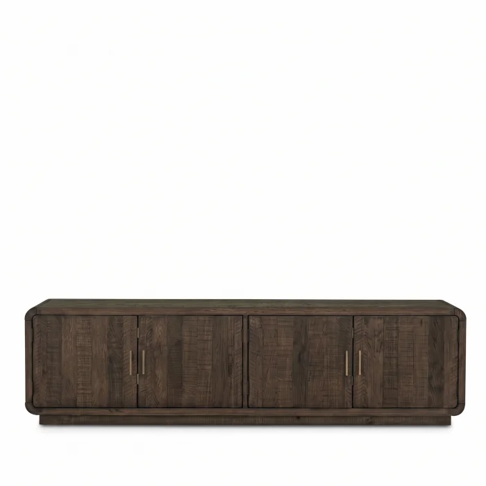 Thora Dark Wood TV Unit - 2