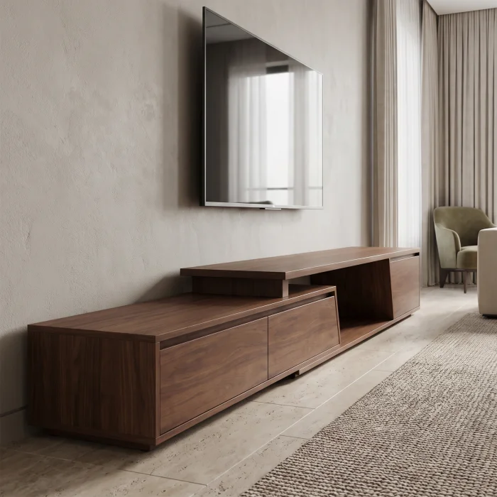 Trebo Wooden TV Unit - 3
