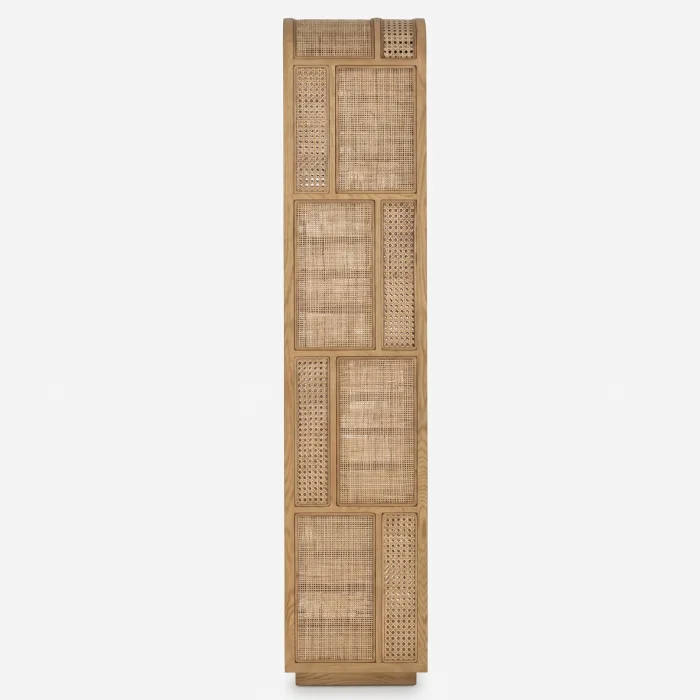 Turnbull Wicker Wooden Bookshelf - 3