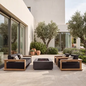 Wafture Wooden Garden Seating Group - 3