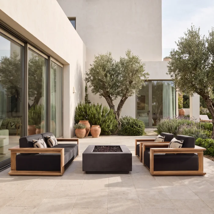 Wafture Wooden Garden Seating Group - 3