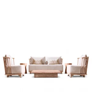 Whisper Wooden Garden Seating Group - 1