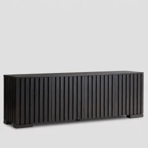 Wishy Black Wooden Sideboard - 1