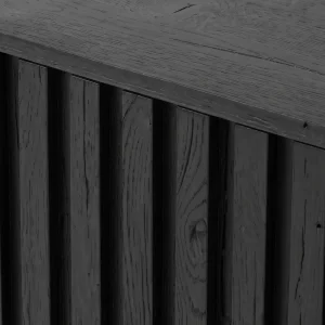 Wishy Black Wooden Sideboard - 4
