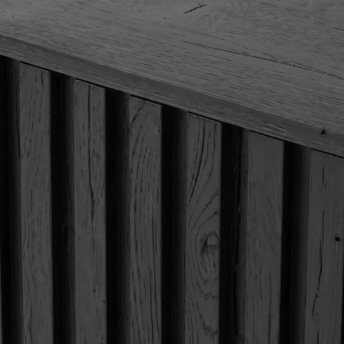 Wishy Black Wooden Sideboard - 4