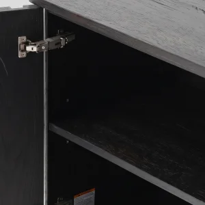 Wishy Black Wooden Sideboard - 5