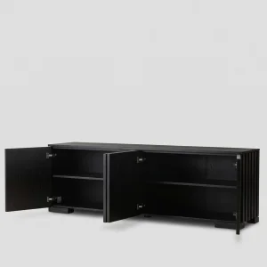 Wishy Black Wooden Sideboard - 2
