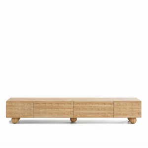 Zense Solid Wood TV Unit - 1