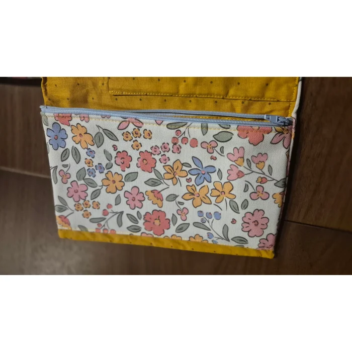 Foldable Floral Pen & Brush Case Organizer - 6