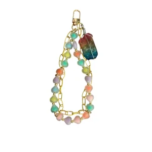 Rainbow Charm Renkli Çanta Aksesuarı - 1