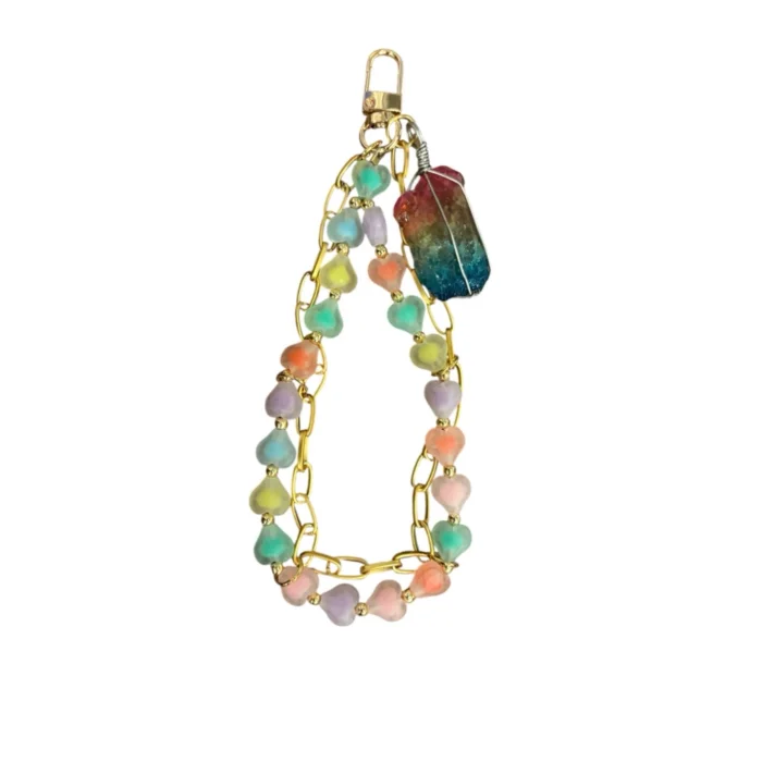 Rainbow Charm Renkli Çanta Aksesuarı - 1