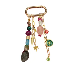 Samba Charm Doğal Taşlı Çanta Aksesuarı - 1