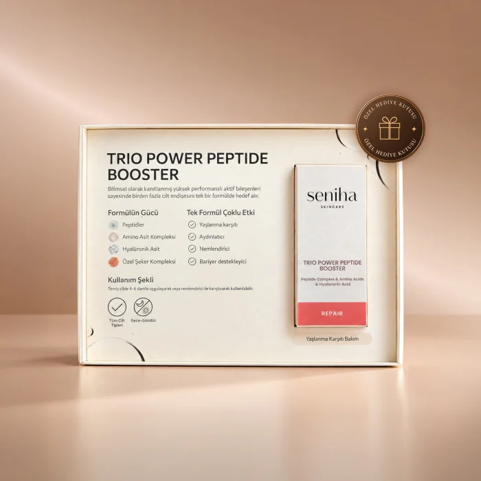 Hediye Kutulu Trio Power Peptide Booster Cilt Bakım Serumu 30ml - 2