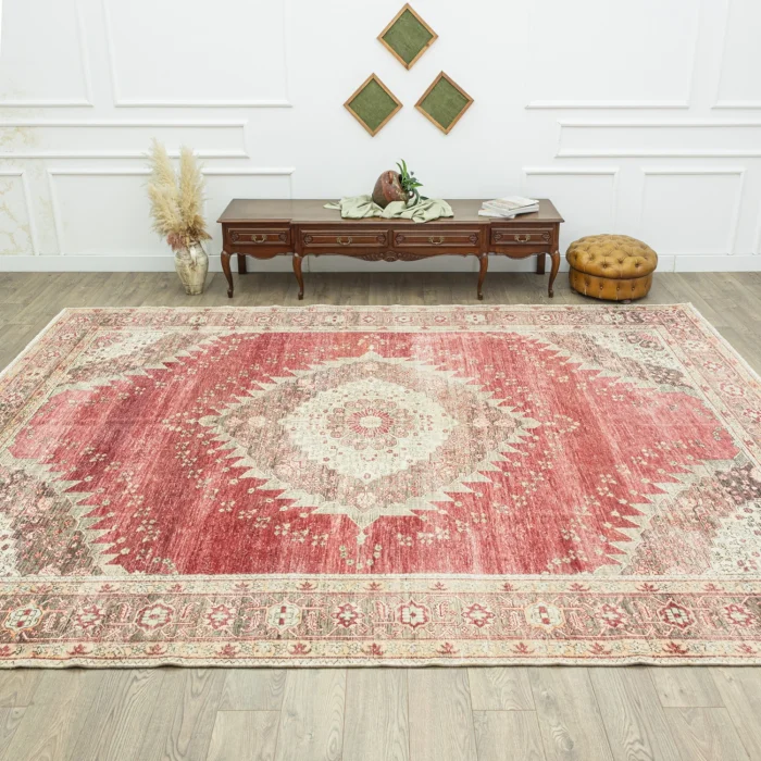 Asmira Hand-Knotted Vintage Rug 296x416 Cm - 2