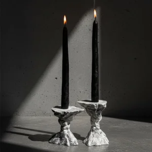 Nocturne Beton İkili Mumluk - 1