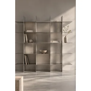 Minimal Aluminum Bookshelf - 1