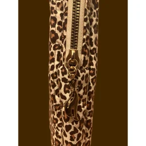 Leopar Desenli Laptop Kılıfı - 2