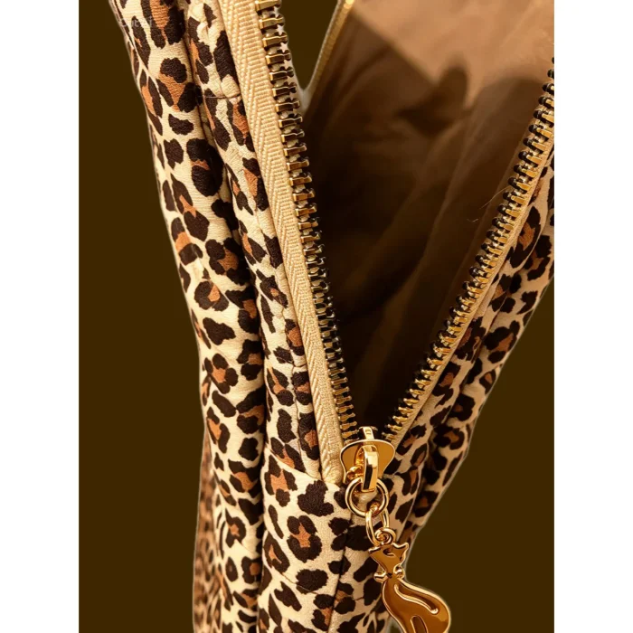 Leopar Desenli Laptop Kılıfı - 3