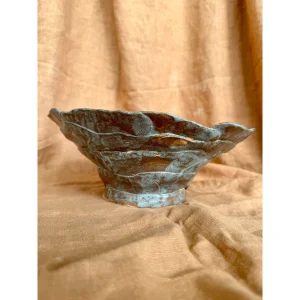 Patina El Yapımı Stoneware Ayaklı Kase - 1