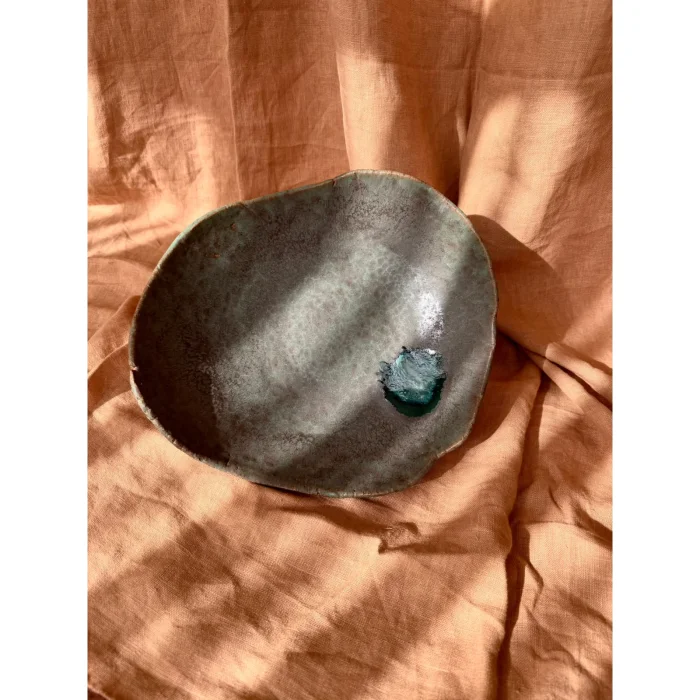 Silva Footed Handmade Ceramic Bowl - 5