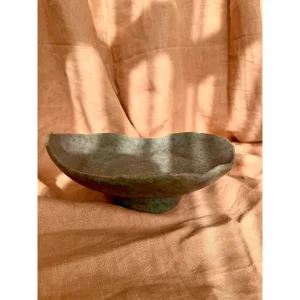 Silva Footed Handmade Ceramic Bowl - 3