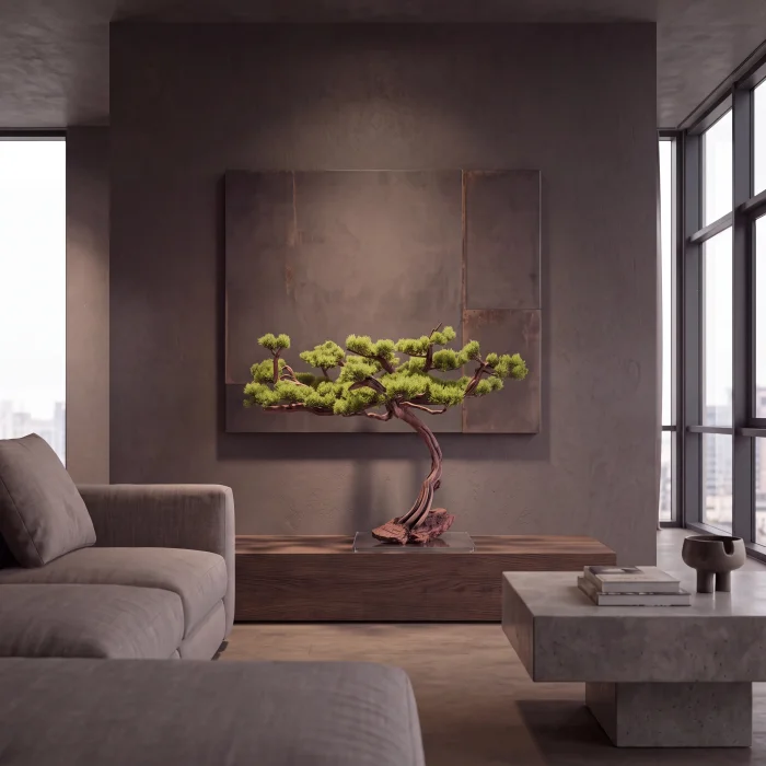 Aurea Arbor El Yapımı Driftwood Bonsai Dekoratif Obje - 3