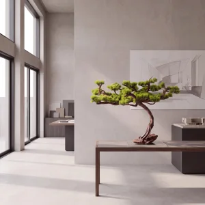 Aurea Arbor El Yapımı Driftwood Bonsai Dekoratif Obje - 4
