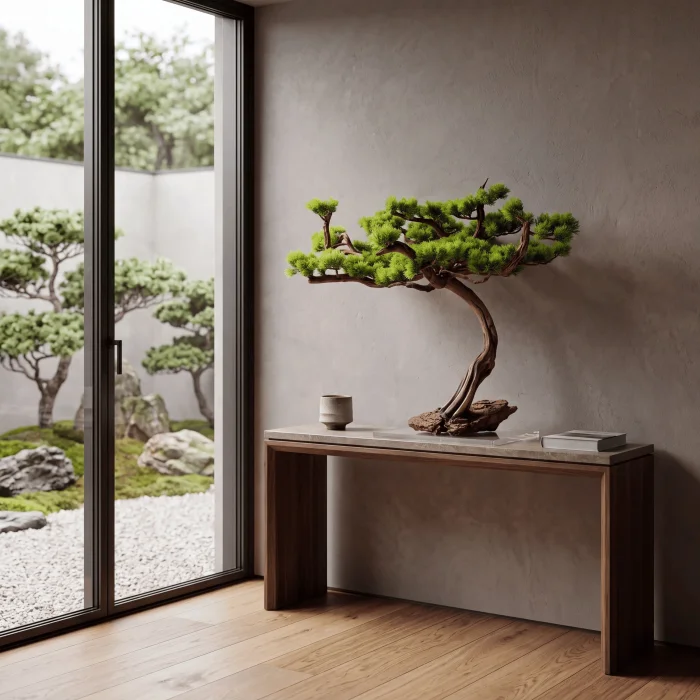 Aurea Arbor El Yapımı Driftwood Bonsai Dekoratif Obje - 2